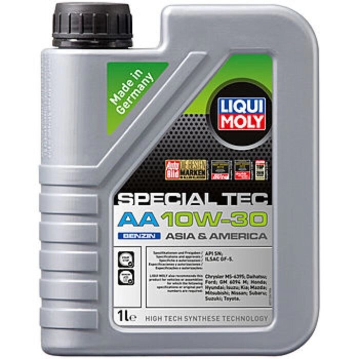 Масло моторное Liqui Moly Special Tec AA Benzin 10W-30 SN GF-5, 1 л от компании Интернет-гипермаркет «MALL24» - фото 1