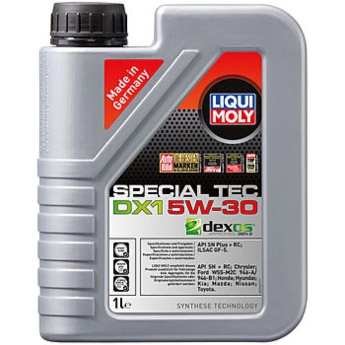 Масло моторное Liqui Moly Special Tec DX1 5W-30, 1 л от компании Интернет-гипермаркет «MALL24» - фото 1