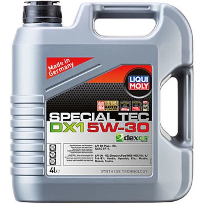 Масло моторное Liqui Moly Special Tec DX1 5W-30, 4 л от компании Интернет-гипермаркет «MALL24» - фото 1