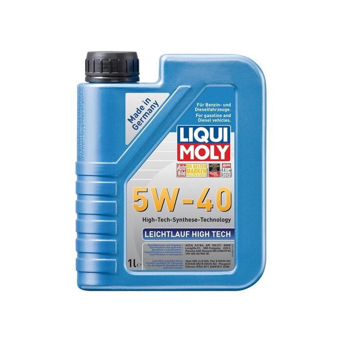 Масло моторное  LiquiMoly Leichtlauf High Tech 5W-40, 1 л от компании Интернет-гипермаркет «MALL24» - фото 1