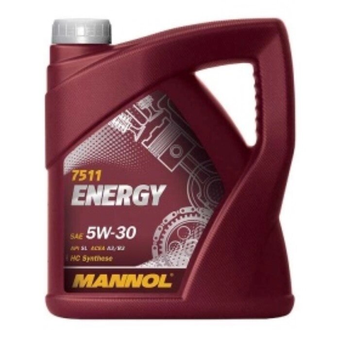 Масло моторное MANNOL 5w30 син. Energy, 4 л от компании Интернет-гипермаркет «MALL24» - фото 1