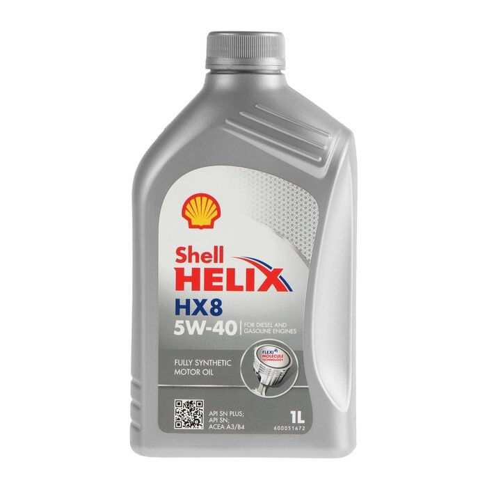 Масло моторное Shell Helix HX8 5W-40, 550040424, 1 л от компании Интернет-гипермаркет «MALL24» - фото 1