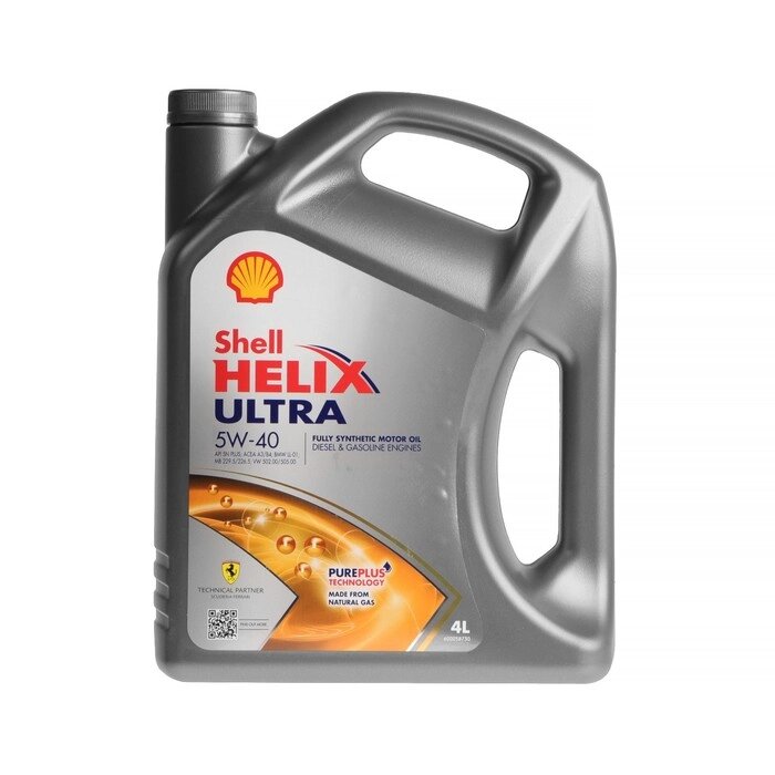 Масло моторное Shell Helix ULTRA 5W-40, 550040755, 4 л от компании Интернет-гипермаркет «MALL24» - фото 1