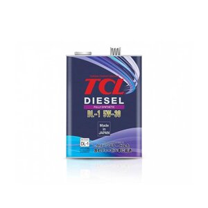 Масло моторное TCL Diesel, Fully Synth, DL-1, 5W30, 4 л