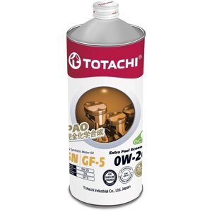 Масло моторное Totachi Extra Fuel Fully Synthetic SN 0W-20, 1 л