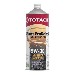 Масло моторное Totachi Ultima EcoDrive L Fully Synthetic SN/CF 5W-30, 1 л