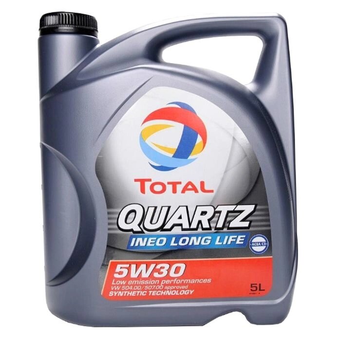 Масло моторное Total Quartz INEO LONG LIFE 5W-30, 5 л от компании Интернет-гипермаркет «MALL24» - фото 1