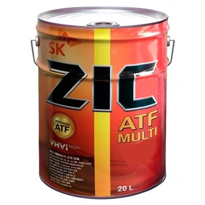 Масло трансмиссионное ZIC ATF Multi, 20 л от компании Интернет-гипермаркет «MALL24» - фото 1
