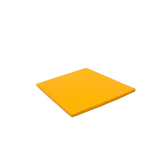 Мат PERFETTO SPORT, 100 х 123 х 4 см, складной, для PS 211, цвет жёлтый от компании Интернет-гипермаркет «MALL24» - фото 1