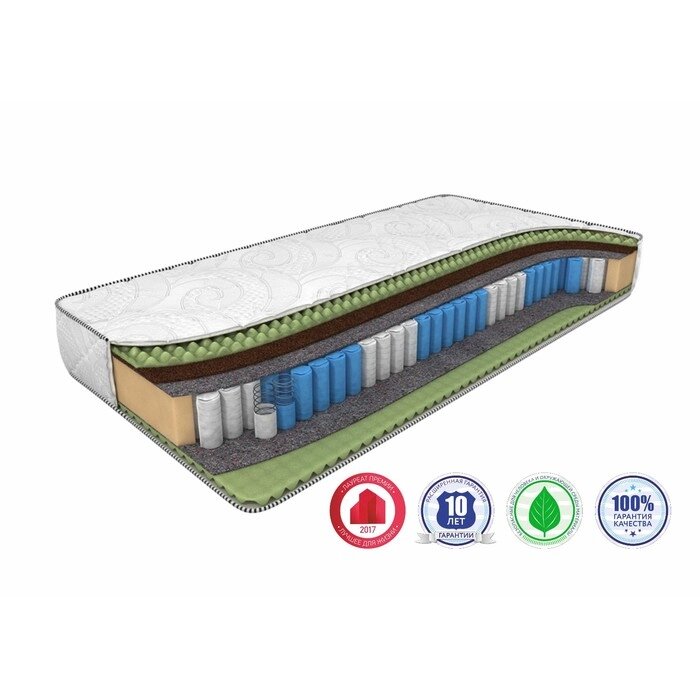 Матрас Mix Foam Smart Zone, размер 80 х 200 см, высота 22 см, трикотаж от компании Интернет-гипермаркет «MALL24» - фото 1