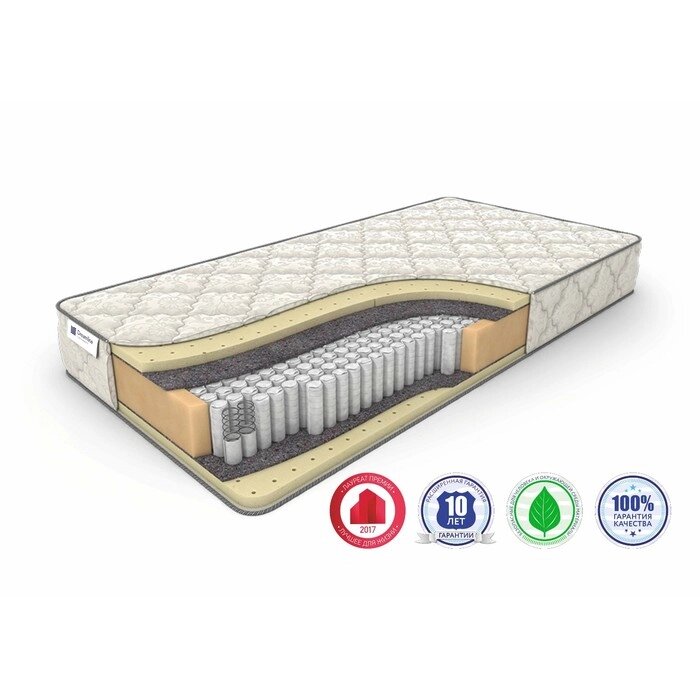 Матрас Sleep-2 S-1000, размер 80 х 200 см, высота 19 см, трикотаж от компании Интернет-гипермаркет «MALL24» - фото 1