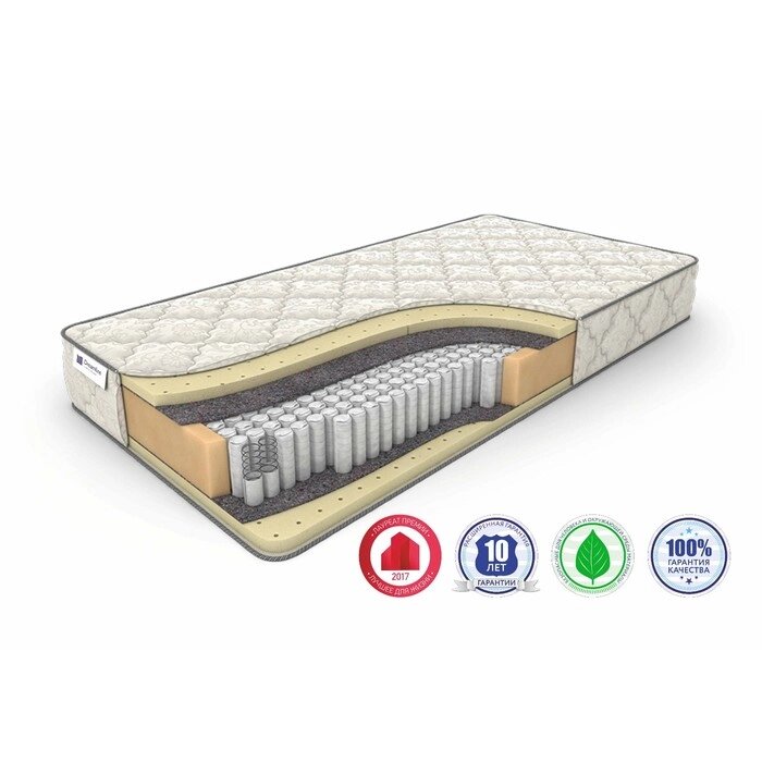 Матрас Sleep-3 S-1000, размер 80 х 200 см, высота 21 см, трикотаж от компании Интернет-гипермаркет «MALL24» - фото 1