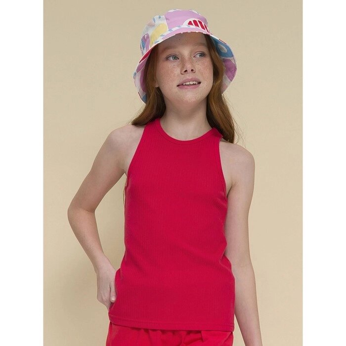 Майка для девочек, рост 122 см, цвет красный от компании Интернет-гипермаркет «MALL24» - фото 1