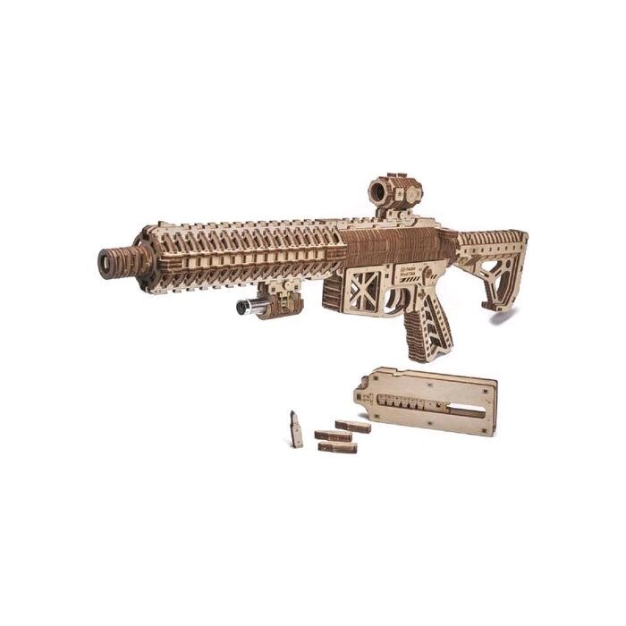 Механическая сборная модель "Штурмовая винтовка AR-T" от компании Интернет-гипермаркет «MALL24» - фото 1