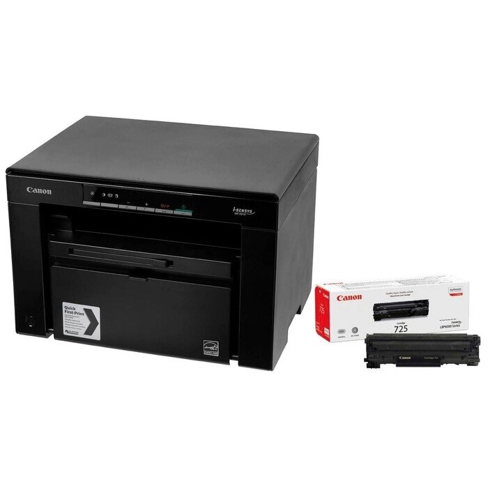 МФУ лазерный Canon i-Sensys MF3010 bundle (5252B004+3484B002) A4 черный от компании Интернет-гипермаркет «MALL24» - фото 1