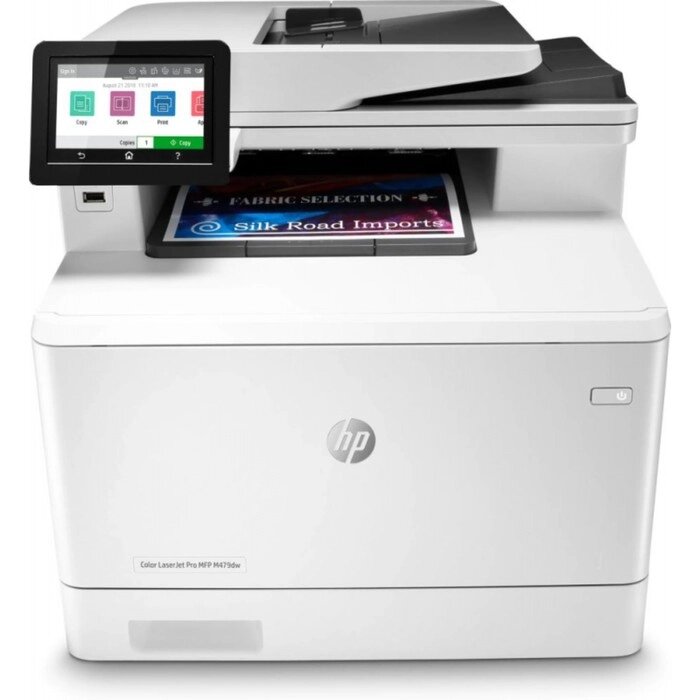 МФУ лазерный HP Color LaserJet Pro M479dw (W1A77A) A4 Duplex WiFi белый/черный от компании Интернет-гипермаркет «MALL24» - фото 1