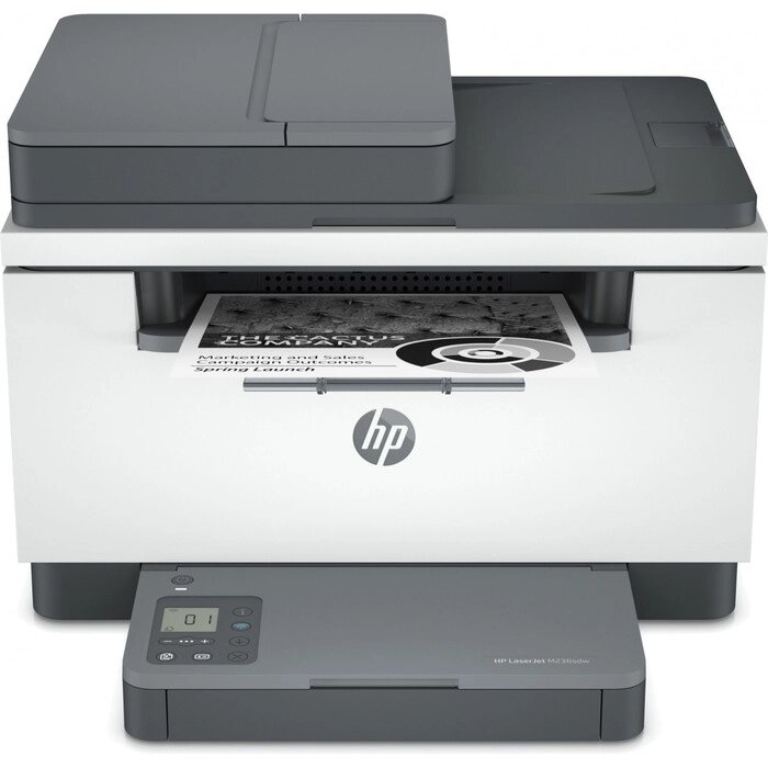 МФУ лазерный HP LaserJet M236sdw (9YG09A) A4 Duplex WiFi белый/серый от компании Интернет-гипермаркет «MALL24» - фото 1