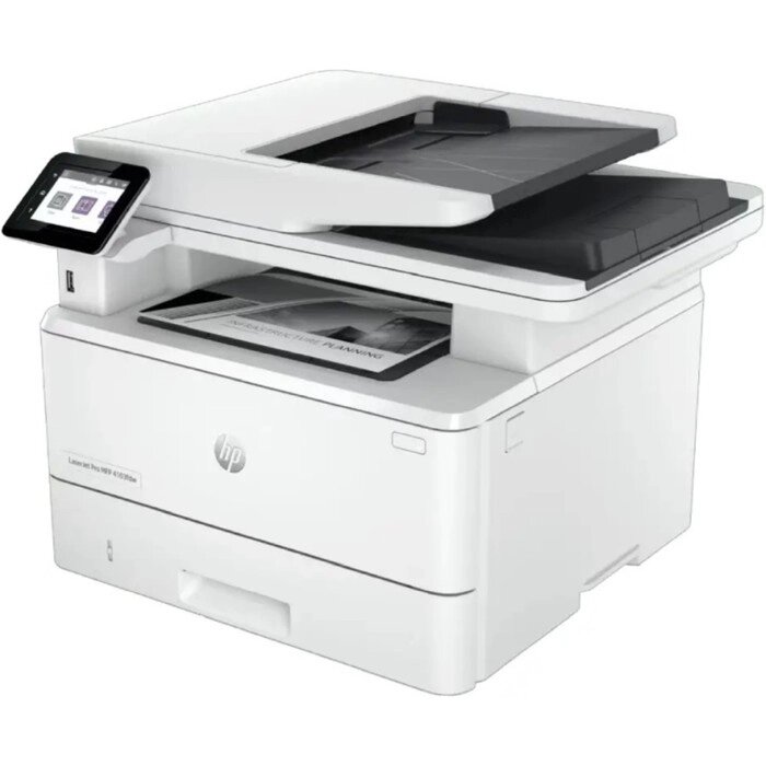 МФУ лазерный HP LaserJet Pro 4103fdw (2Z629A) A4 Duplex Net WiFi белый от компании Интернет-гипермаркет «MALL24» - фото 1