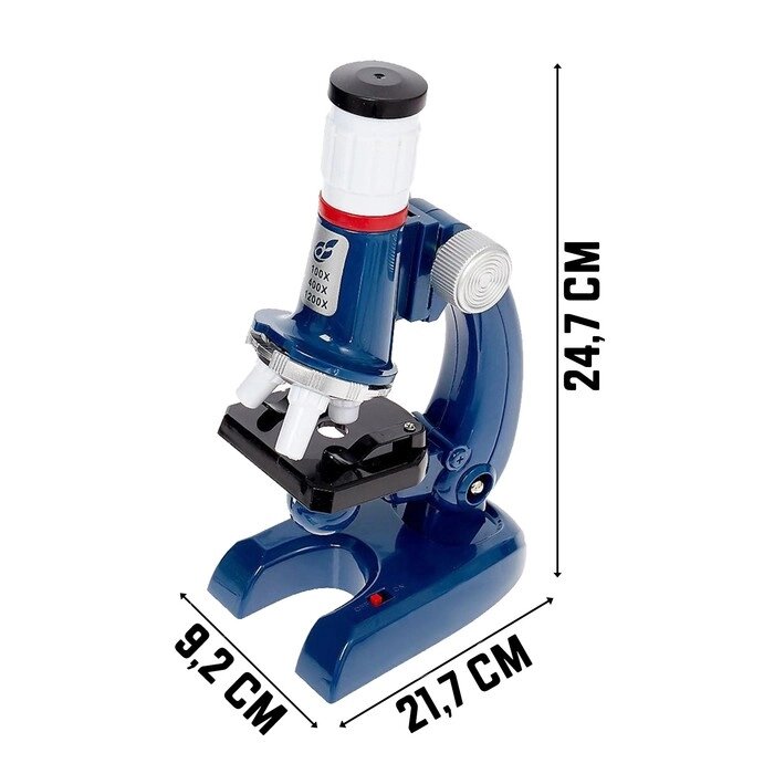 Микроскоп "Юный исследователь", увеличение х1200 от компании Интернет-гипермаркет «MALL24» - фото 1