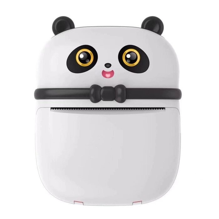 Мини-принтер Panda LPR-20, кабель Micro-USB. Панда черно-белая. от компании Интернет-гипермаркет «MALL24» - фото 1