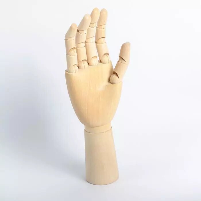 Модель деревянная художественная Манекен "Рука мужская правая" 31 см от компании Интернет-гипермаркет «MALL24» - фото 1