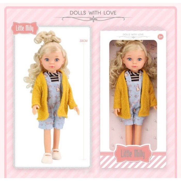 Модная кукла Funky Toys "Ева", 33 см от компании Интернет-гипермаркет «MALL24» - фото 1