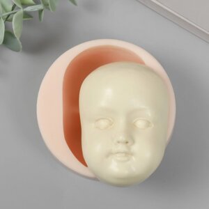 Молд силикон "Лицо младенца"28 8,8х6,1х3,5 см