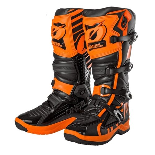 Мотоботы кроссовые O'NEAL RMX, мужские, цвет оранжевый/черный, размер 42