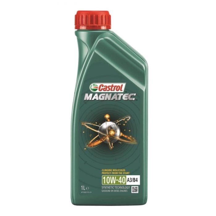 Моторное масло Castrol Magnatec SAE 10W-40 А3/В4, 1 л от компании Интернет-гипермаркет «MALL24» - фото 1