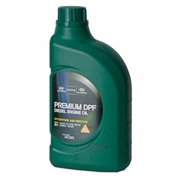Моторное масло Hyundai Premium DPF Diesel 5W-30 05200-00120, 1 л от компании Интернет-гипермаркет «MALL24» - фото 1