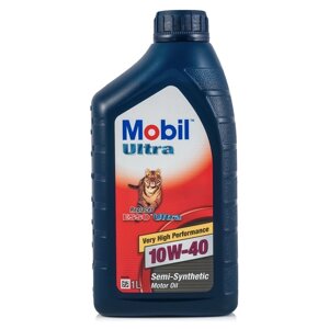 Моторное масло Mobil ULTRA 10w-40, 1 л полусинтетика