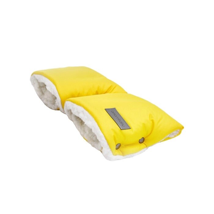 Муфты на ручку коляски Snowy Travel, цвет жёлтый от компании Интернет-гипермаркет «MALL24» - фото 1