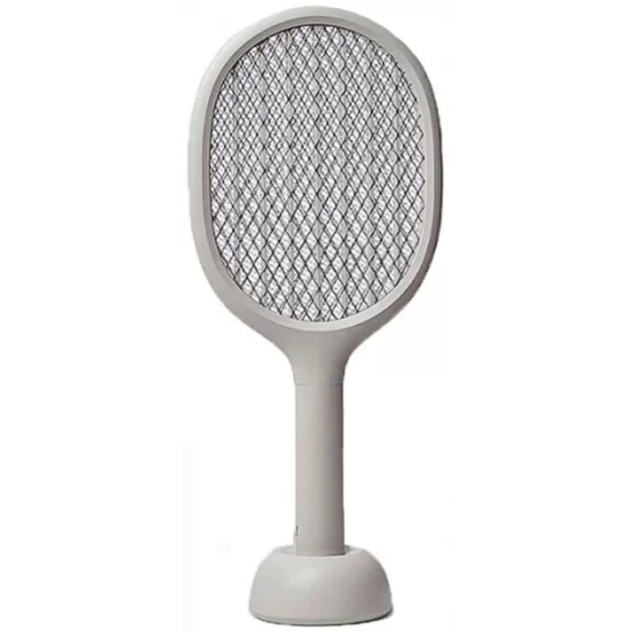 Мухобойка электрическая Xiaomi SOLOVE Electric Mosquito Swatter P1 Grey, АКБ, серый от компании Интернет-гипермаркет «MALL24» - фото 1