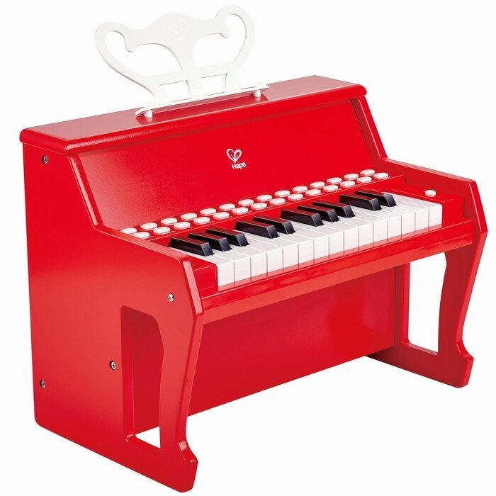 Музыкальная игрушка "Пианино", красная от компании Интернет-гипермаркет «MALL24» - фото 1