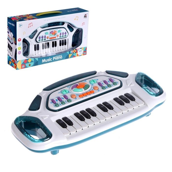 Музыкальная игрушка "Пианино" световые и звуковые эффекты от компании Интернет-гипермаркет «MALL24» - фото 1