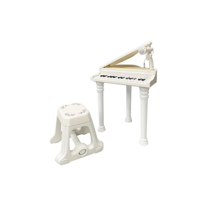 Музыкальный детский центр-пианино Everflo Maestro, цвет белый от компании Интернет-гипермаркет «MALL24» - фото 1