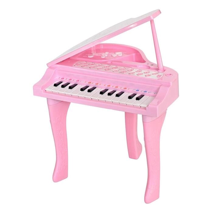 Музыкальный детский центр "Рояль", розовый от компании Интернет-гипермаркет «MALL24» - фото 1
