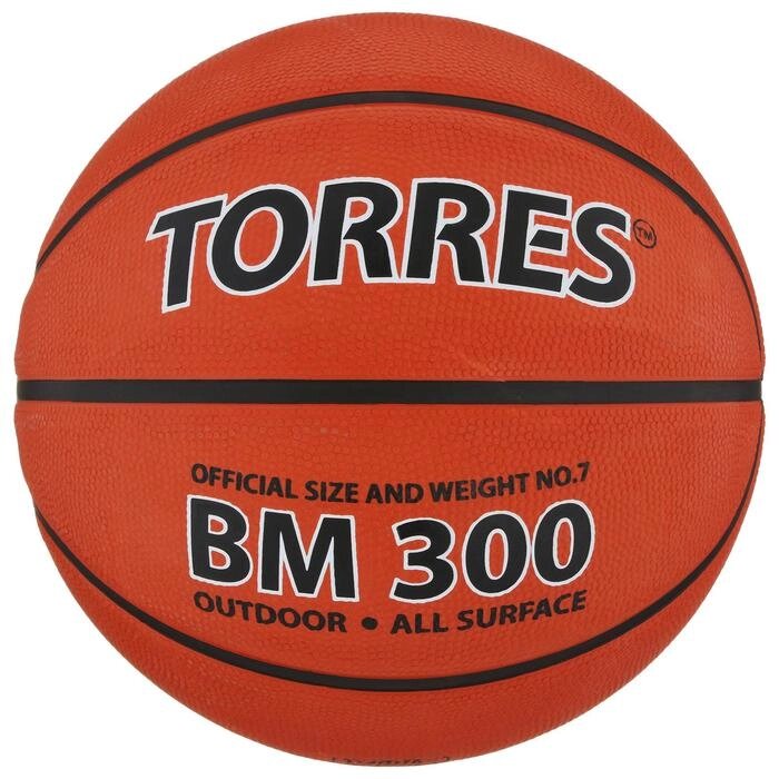 Мяч баскетбольный Torres BM300, B00017, размер 7 от компании Интернет-гипермаркет «MALL24» - фото 1