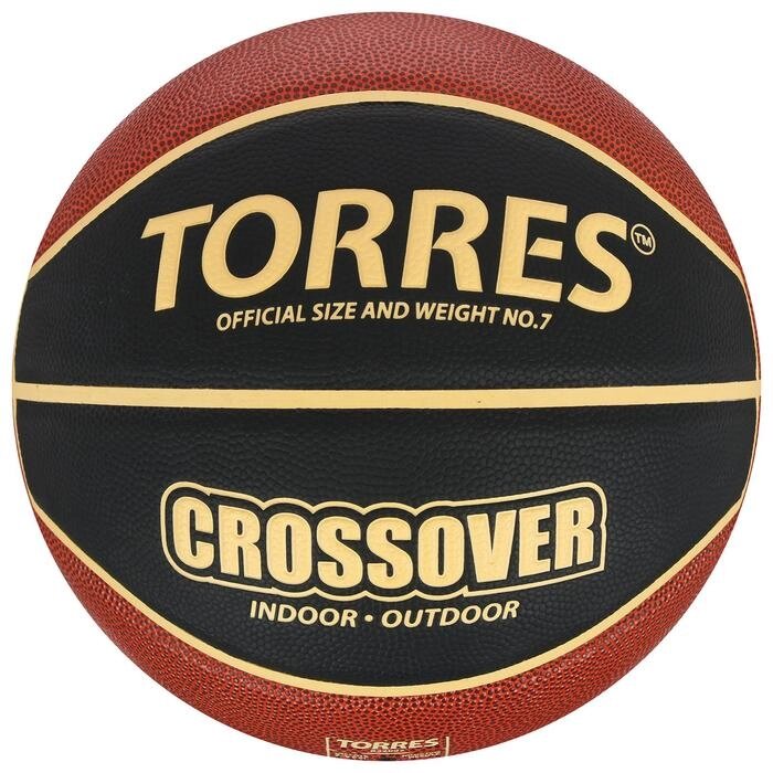 Мяч баскетбольный TORRES Crossover, B32097, размер 7 от компании Интернет-гипермаркет «MALL24» - фото 1