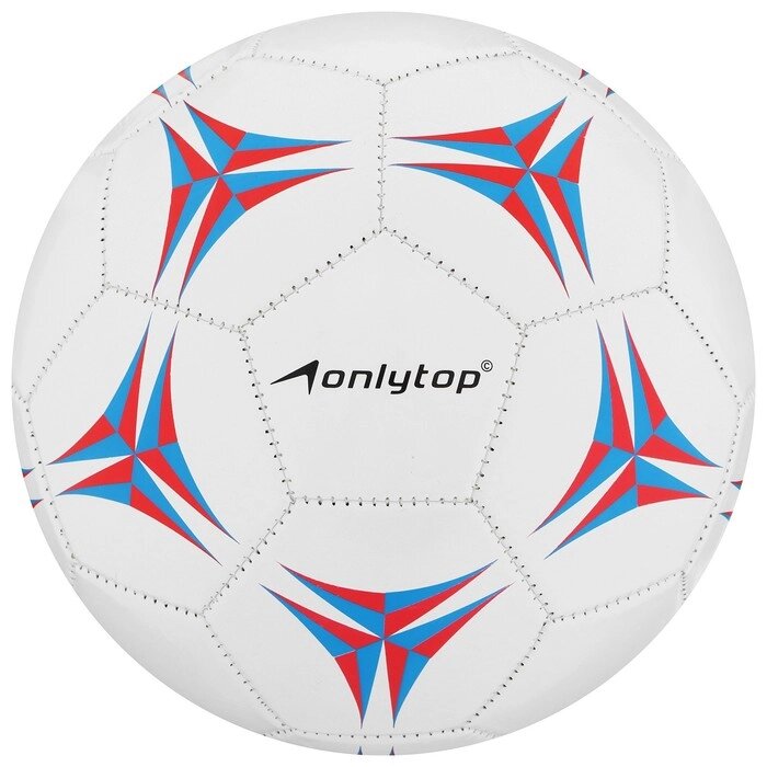 Мяч футбольный, размер 5, 32 панели, PVC, машинная сшивка, 2 подслоя от компании Интернет-гипермаркет «MALL24» - фото 1