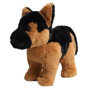 Мягкая игрушечная собака "Щенок немецкой овчарки", 26 см
