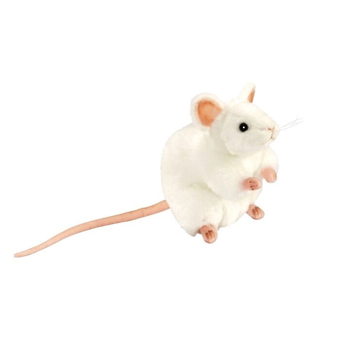 Мягкая игрушка "Белая мышь", 16 см от компании Интернет-гипермаркет «MALL24» - фото 1