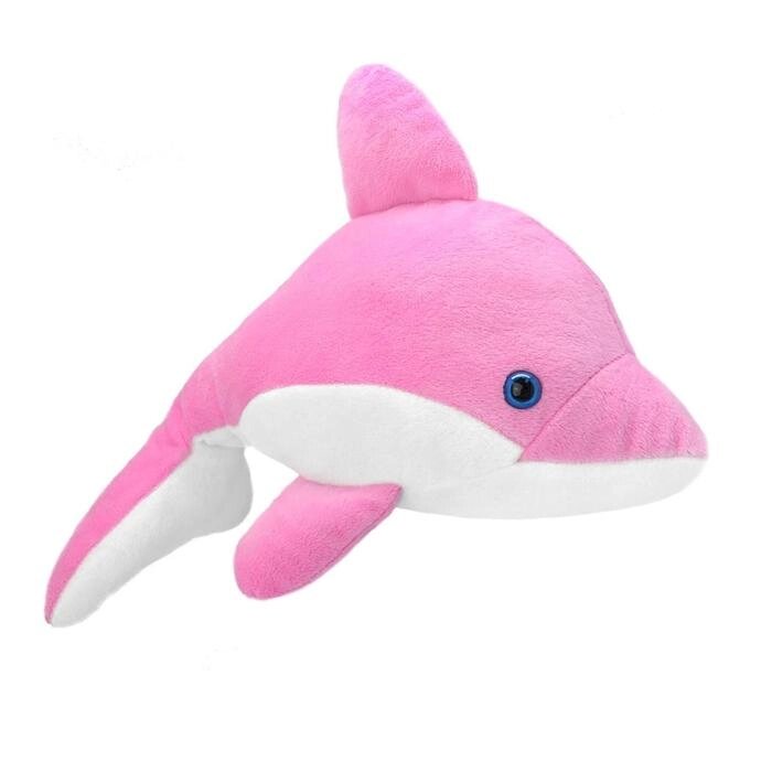 Мягкая игрушка "Дельфин розовый", 35 см от компании Интернет-гипермаркет «MALL24» - фото 1
