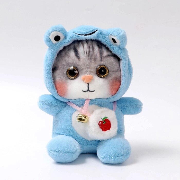 Мягкая игрушка "Котик в костюме", цвета МИКС от компании Интернет-гипермаркет «MALL24» - фото 1