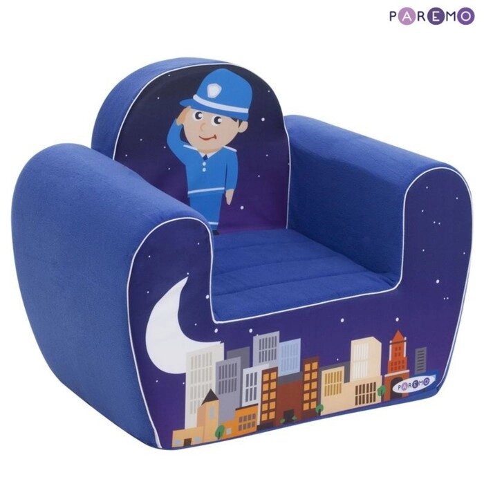 Мягкая игрушка "Кресло Полицейский" от компании Интернет-гипермаркет «MALL24» - фото 1