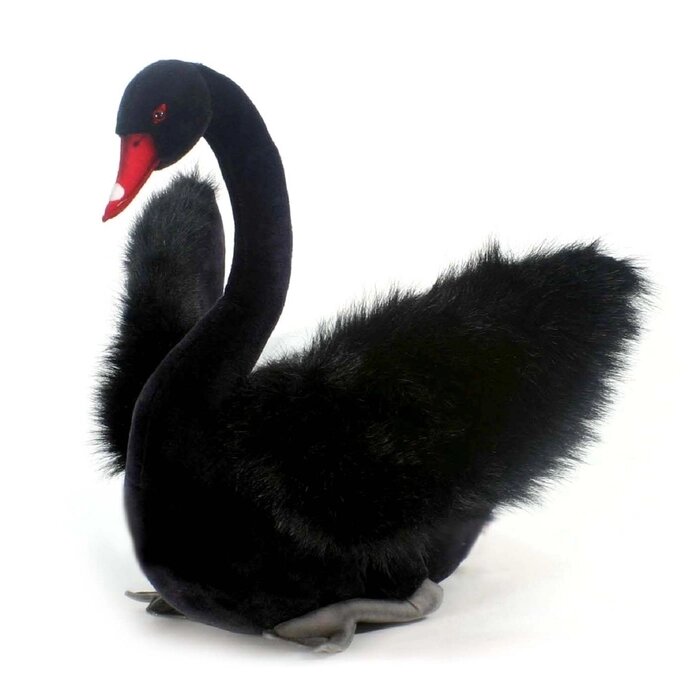 Мягкая игрушка "Лебедь чёрный", 45 см от компании Интернет-гипермаркет «MALL24» - фото 1