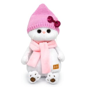 Мягкая игрушка "Ли-Ли в шапке с бантом и шарфе", 24 см LK24-139
