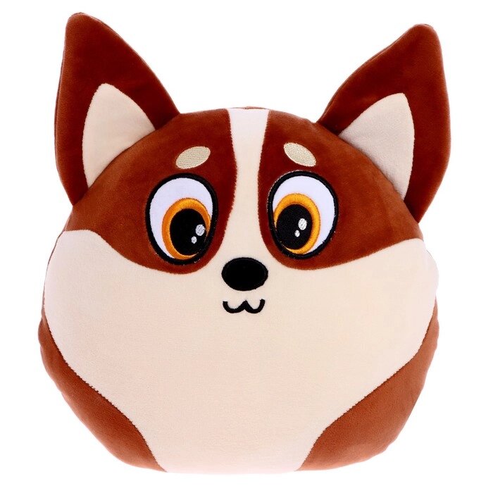 Мягкая игрушка-подушка "Собака Корги", 30 см от компании Интернет-гипермаркет «MALL24» - фото 1