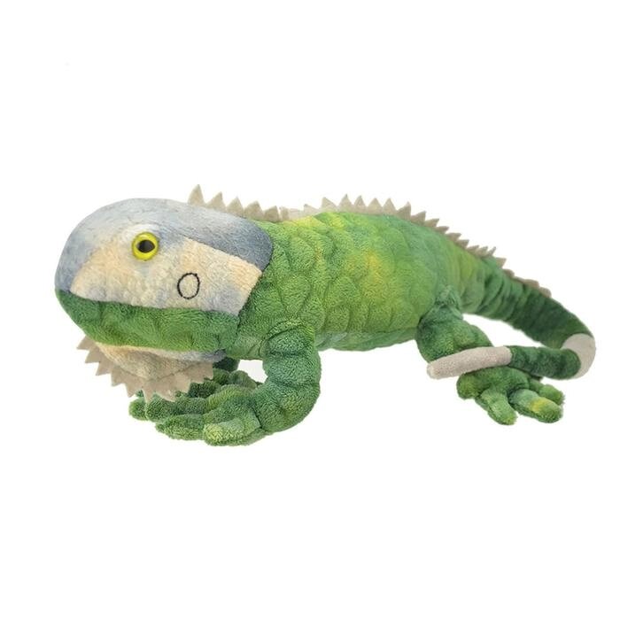 Мягкая игрушка "Зелёная игуана" 25 см от компании Интернет-гипермаркет «MALL24» - фото 1