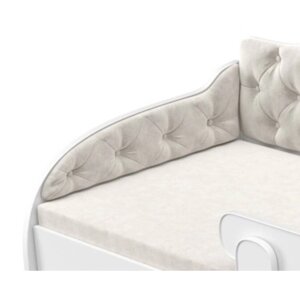 Мягкие боковины на диван "КарлСон24", 80х30 см, цвет белый